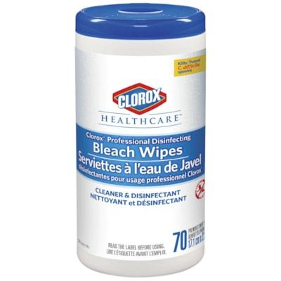CLOROX BLEACH WIPES 70CT