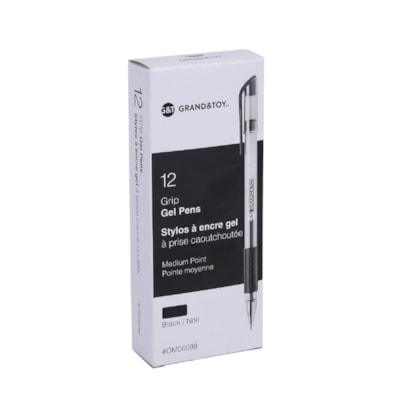G&T GEL GRP STK M 0.7 BLK 12BX