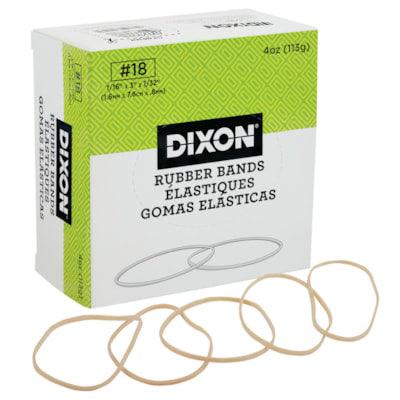 DIXON #18 RUBBERBAND 1/4LB BX