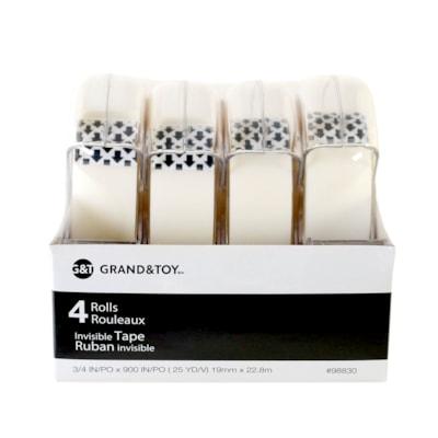 G&T INVIS DISPENSER TAPE 4PK