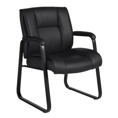 ASHMONT MB GUEST CHAIR BLK PU