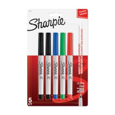 SHARPIE FINE MARKERS 4/PK ASST