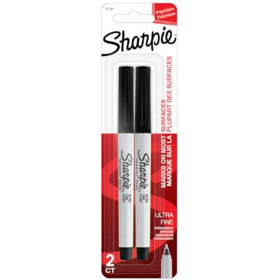 SHARPIE ULTRA FINE BLK 2CD