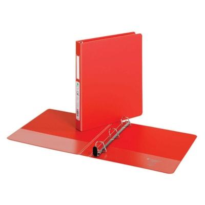 GT D RING 1  LCK BINDR RED-LTR