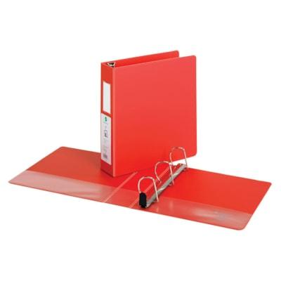 GT D RING 2 LOCK BINDR RED-LTR