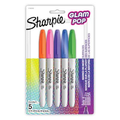 SHARPIE PERM MKR ASST 5/PK