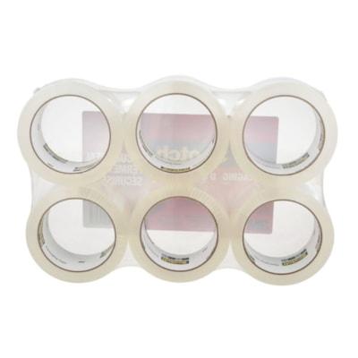 SCOTCH PACKAGING TAPE 6/PK