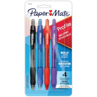 PROFILE BALLPOINTASST1.4MM4/PK