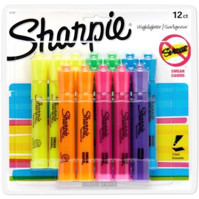 SHARPIE ACCENT TANK ASST12/PK