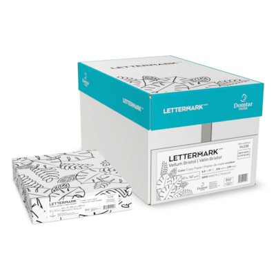 LETTERMARK 90# 8.5X11WH 250/PK
