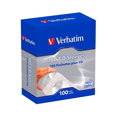 CD/DVD PAPER SLEEVES 100PK