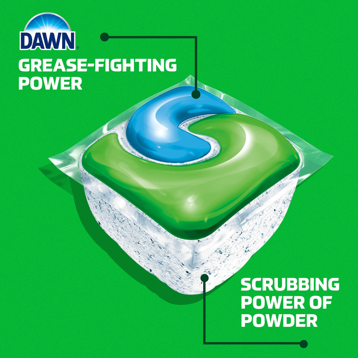 Cascade Dishwasher Detergent Pods, Complete Actionpacs Dishwasher Pods, Fresh Scent, 90 Count