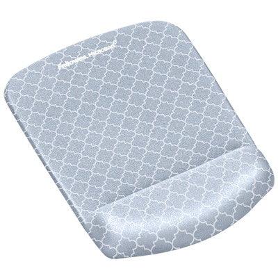 FELLOWES MICROBAN W/REST GRY