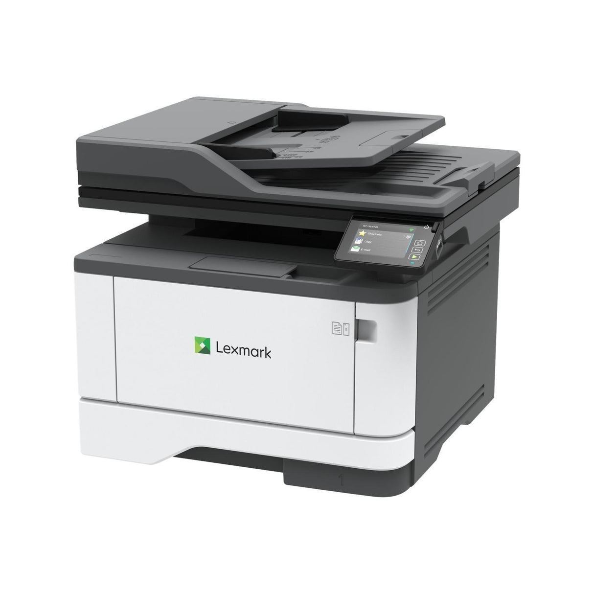 Lexmark MX431adn - multifunction printer - Black & White - double-sided scanning, copying, and faxing.