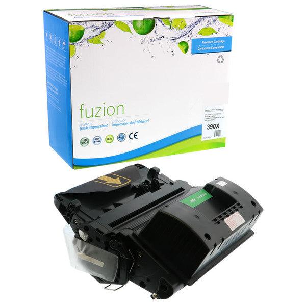 fuzion High Yield Laser Toner Cartridge - Alternative for HP 90X (CE390X) - Black - 1 Each
