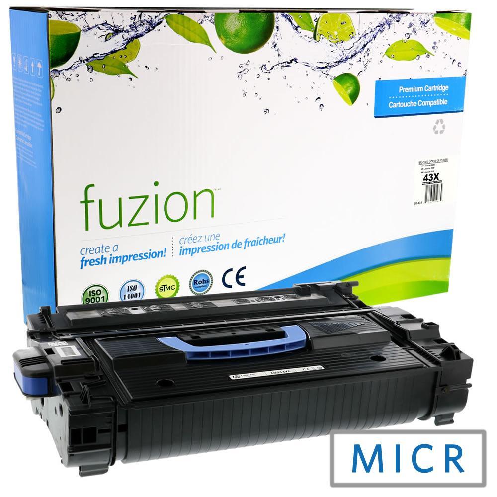 Fuzion Remanufactured MICR Cartridges for HP C8543X (43X) MICR