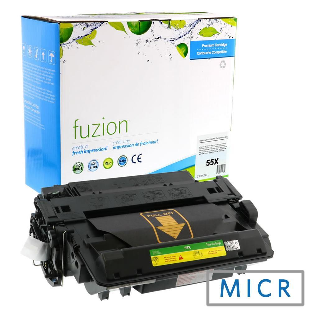 Fuzion Remanufactured MICR Cartridges for HP CE255X (55X) MICR