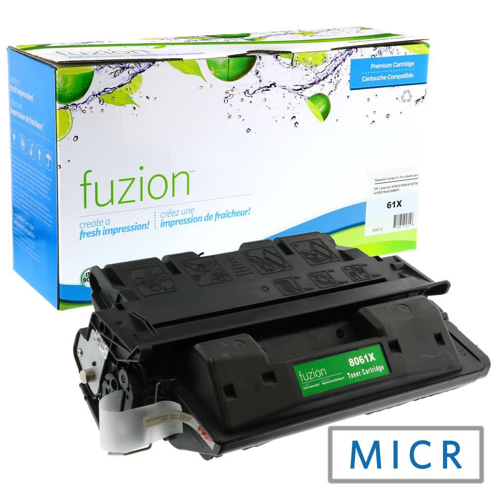 Fuzion Remanufactured MICR Cartridges for HP C8061X (61X) MICR