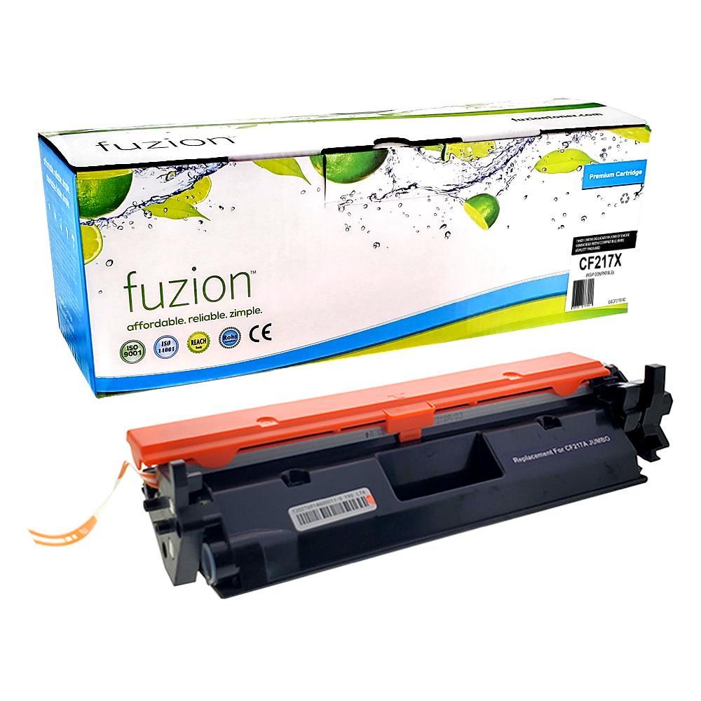 Fuzion HP CF217X (17X) Compatible Toner High Yield - Black - 5,000 Pages