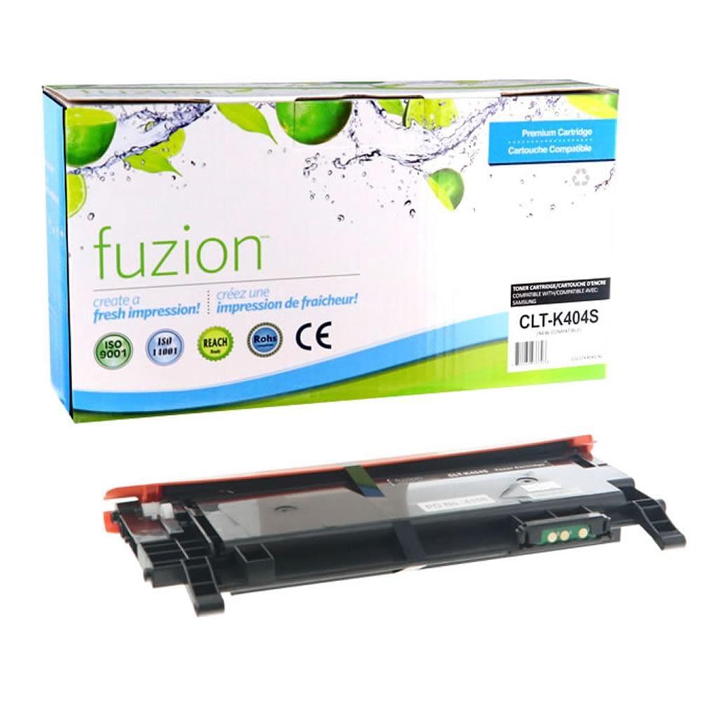 Fuzion New Compatible Toner for Samsung CLTK404S - Black