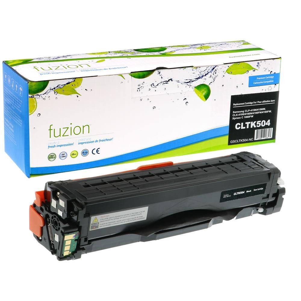 Fuzion New Compatible Toner for Samsung CLTK504S - Black