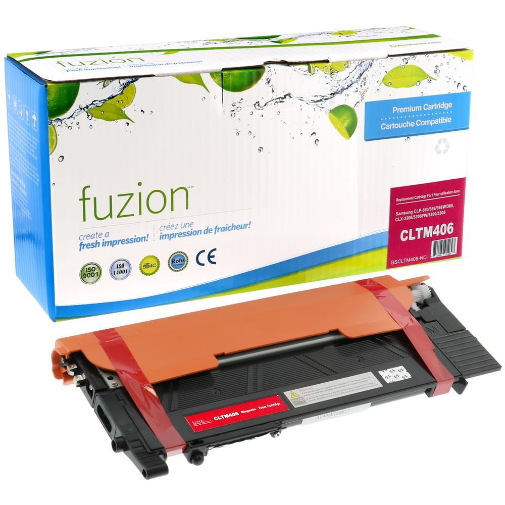 Fuzion New Compatible Toner for Samsung CLTM406S - Magenta