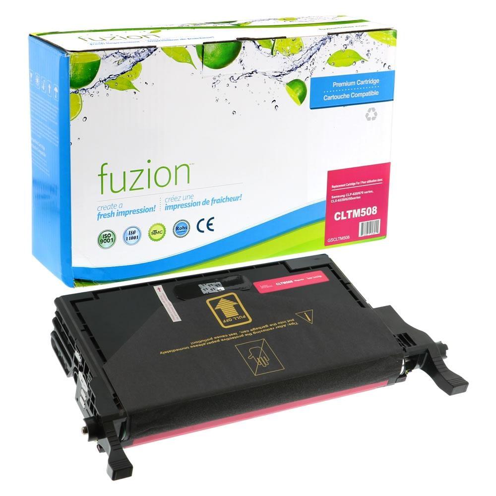 Fuzion Remanufactured Toner for Samsung CLTM508L - Magenta