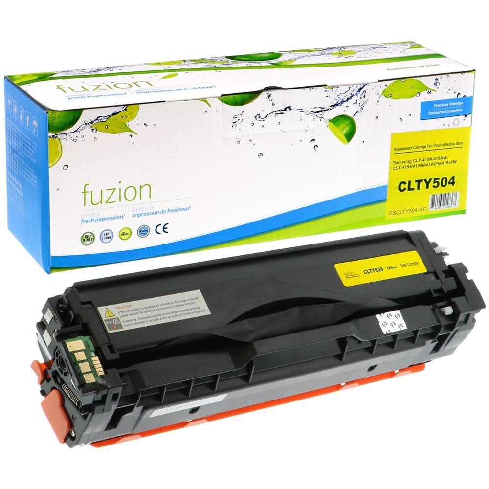 Fuzion New Compatible Toner for Samsung CLTY504S - Yellow