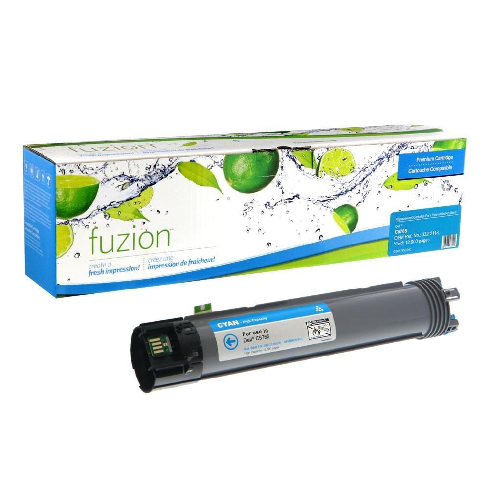 Fuzion New Compatible Toner for Dell 332-2118 - Cyan