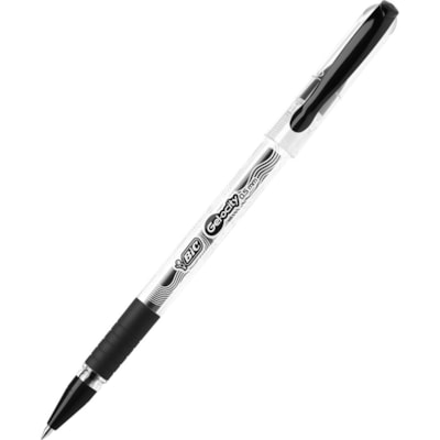 BIC Round Stic Extra Precision Ballpoint Pen, Fine Point For Ultra-Precise Lines (0.8mm), Black, 12-Count - 0.8 mm (0.03") Fine Pen Point - Black Ink - Translucent Barrel - 12 / Box