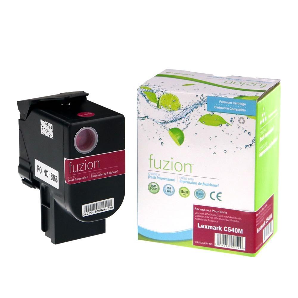 Fuzion New Compatible Toner for Lexmark C540H1MG - Magenta