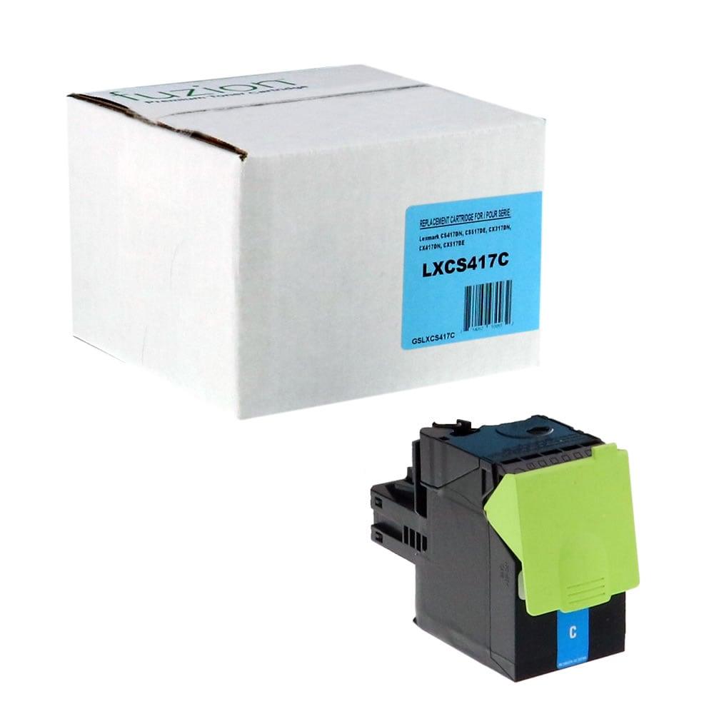 Fuzion Remanufactured Toner for Lexmark 71B1HC0 - Cyan