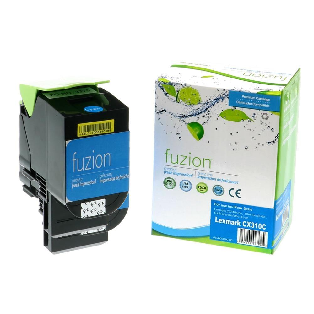 Fuzion New Compatible Toner for Lexmark 80C1SC0 - Cyan