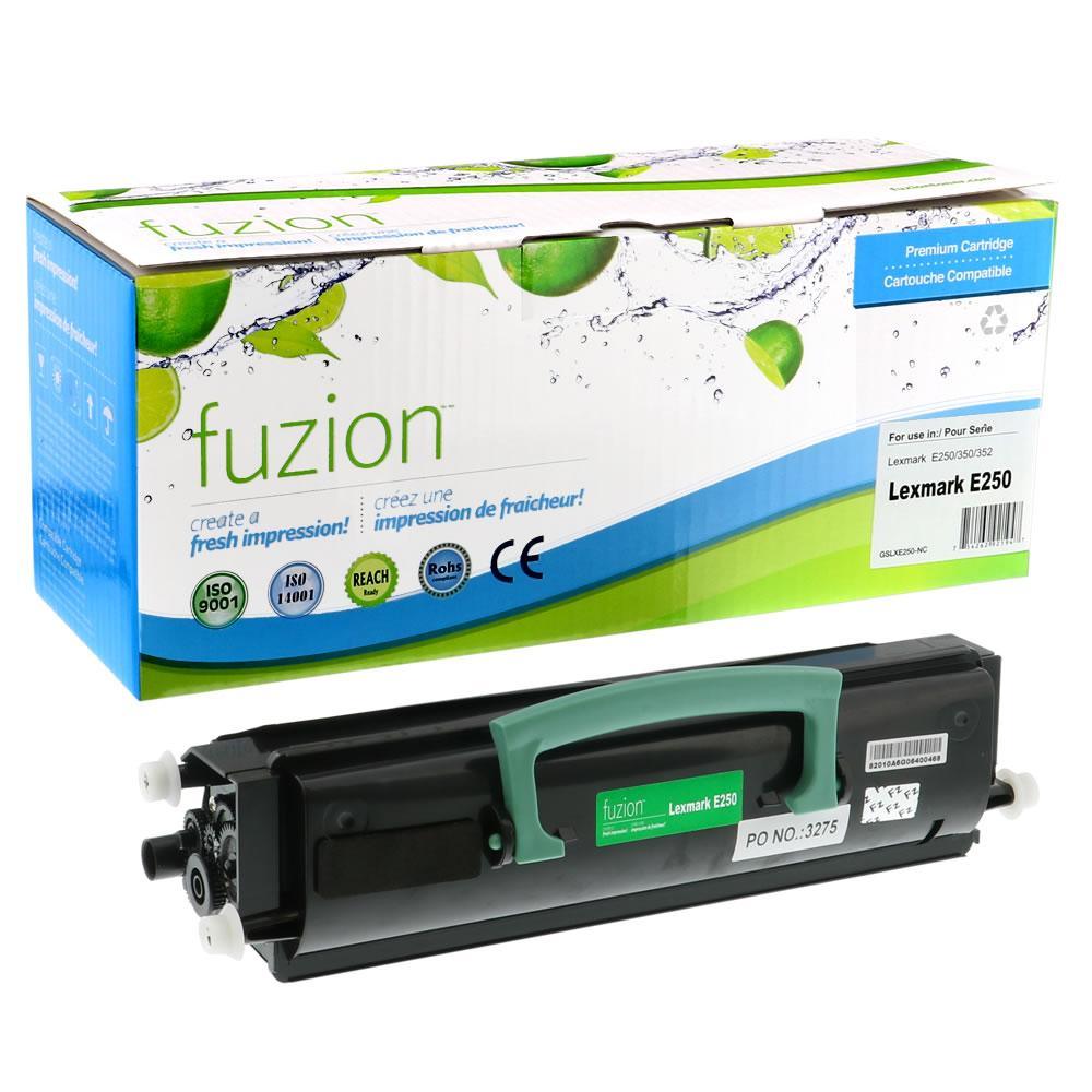 Fuzion New Compatible Toner for Lexmark E250A11A - Black