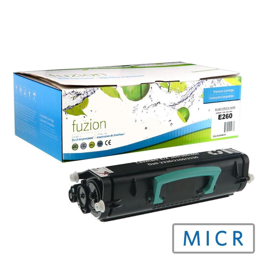 Fuzion Remanufactured MICR Cartridges for Lexmark E260A11A MICR