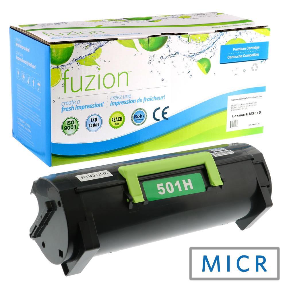 Remanufactured  Lexmark 50F1H00 MICR Toner Cartridges - Black