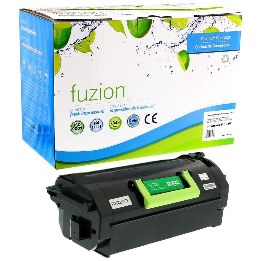 Lexmark 52D1H00 Compatible Toner - 521H Toner Cartridge - Laser - High Yield - 25000 Pages - Black