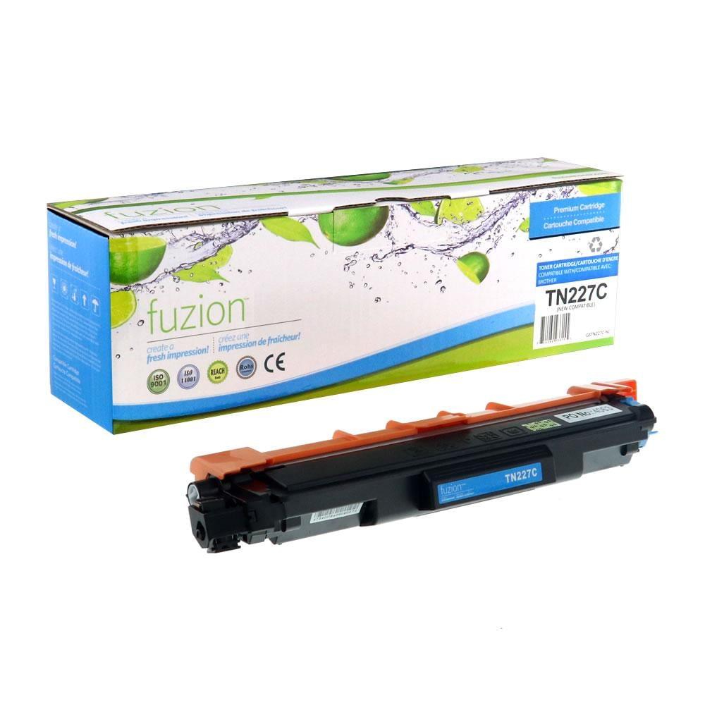 Fuzion New Compatible Toner for Brother TN227C - Cyan
