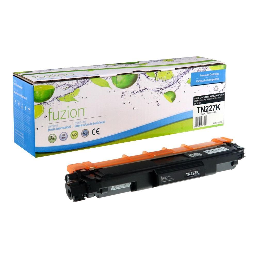 Fuzion New Compatible Toner for Brother TN227BK - Black