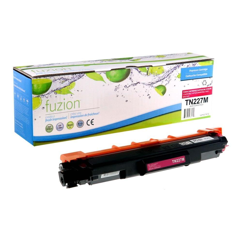 Fuzion Brother TN227M Compatible Toner Cartridge - Magenta - 2300 Pages.