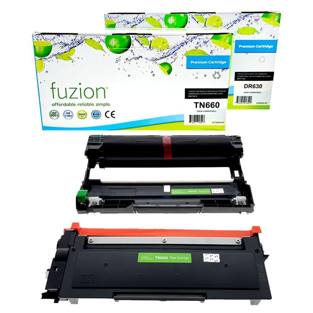 New Compatible Toner & Drum Kits for Brother TN660 / DR630