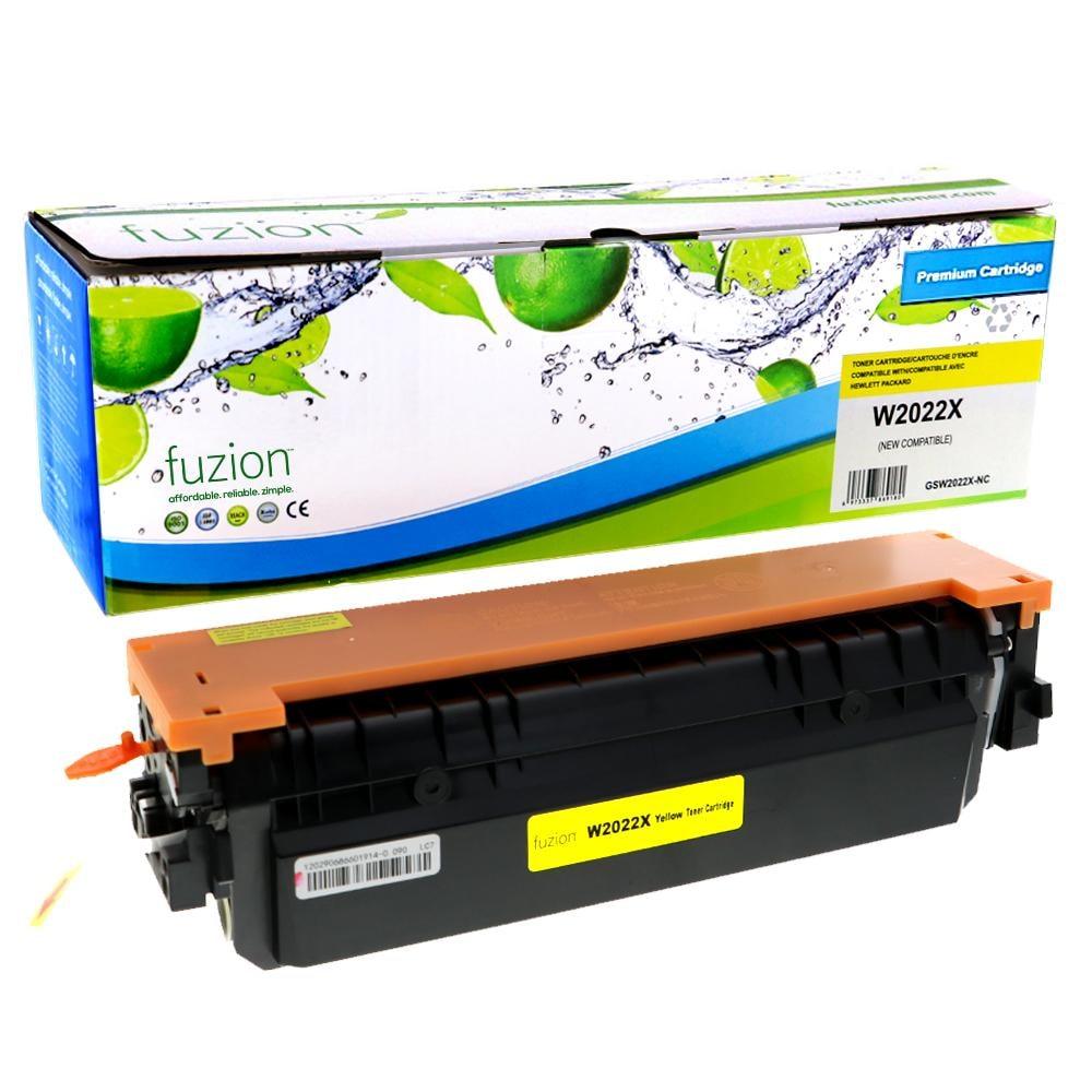 Fuzion New Compatible Toner for HP W2022X (414X) - Yellow