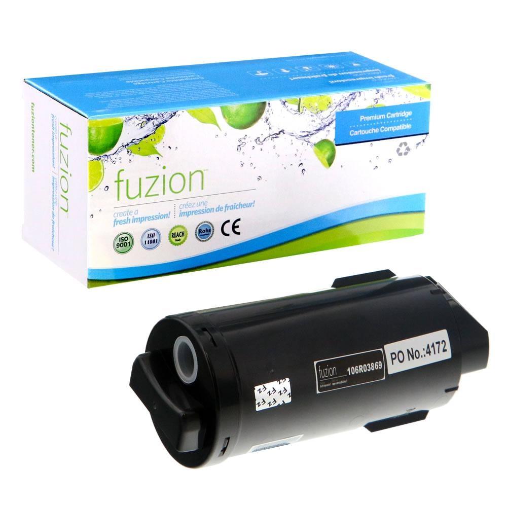 Fuzion New Compatible Toner for Xerox 106R03869 Extra HY - Black