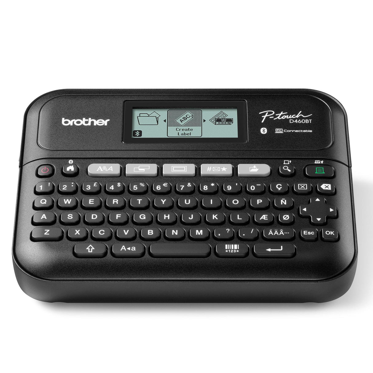 Brother P-touch PT-D460BT Business Expert Connected Label Maker with Bluetooth¨ Connectivity