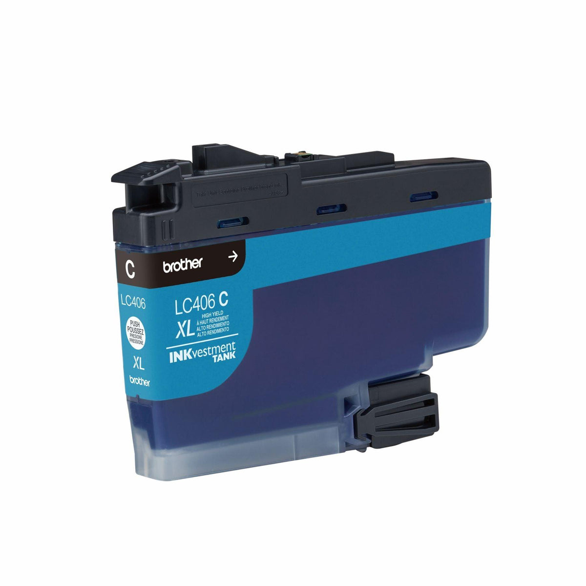 Brother Genuine LC406XLCS High-Yield Cyan Ink Cartridge