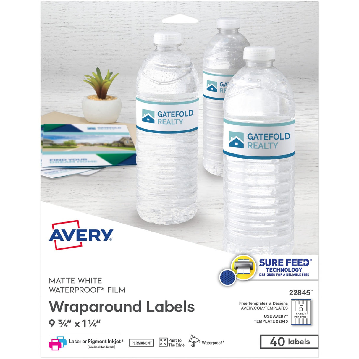 Waterproof Labels (Qty. 40)