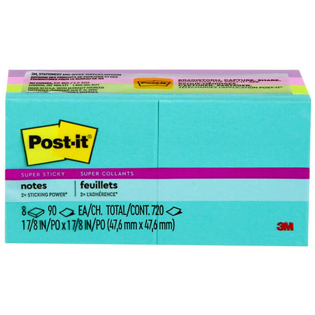 Post-it&reg; Super Sticky Notes - Supernova Neons Color Collection